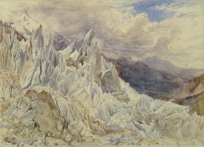 Mer de Glace, 1856 von Henry Moore